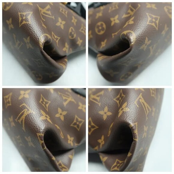 Louis Vuitton Flower Tote Brown Monogram Canvas Satchel 1641-122624 - Picture 6 of 12